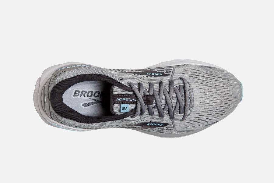 Brooks Adrenaline Gts 21 Road Löparskor Dam - Grå - 8435-BKZOR